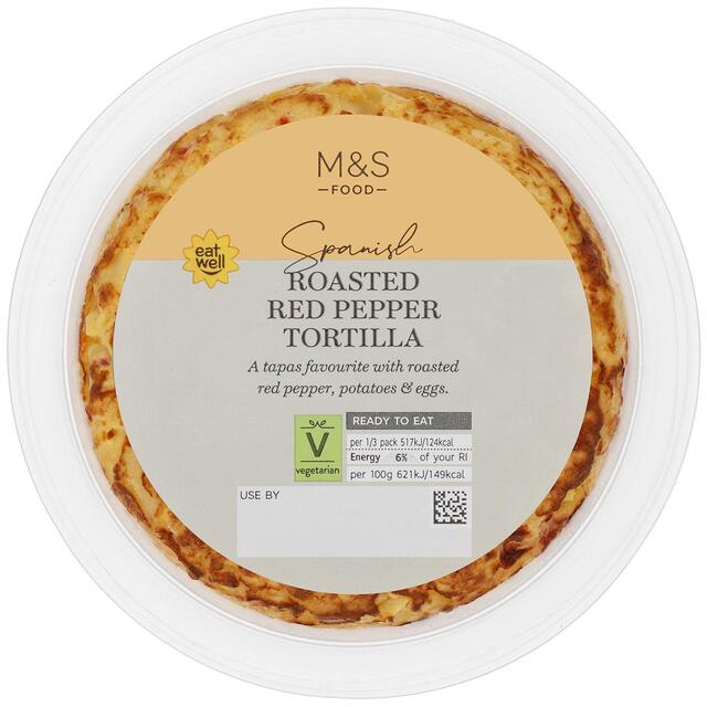 M&S Roasted Red Pepper Tortilla thumbnail 3