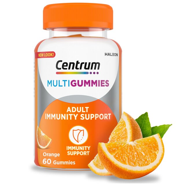 Centrum Multigummies Multivitamins Vitamin C & Zinc Orange Gummies