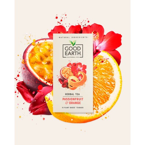 Good Earth Teabags Orange and Passionfruit thumbnail 8