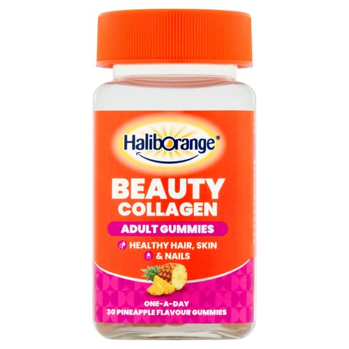 Haliborange Adult's Beauty Collagen Pineapple Gummies