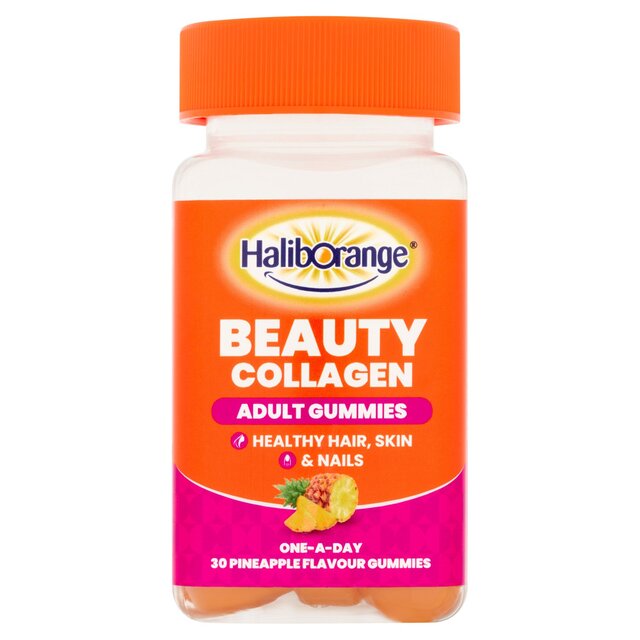 Haliborange Adult's Beauty Collagen Pineapple Gummies