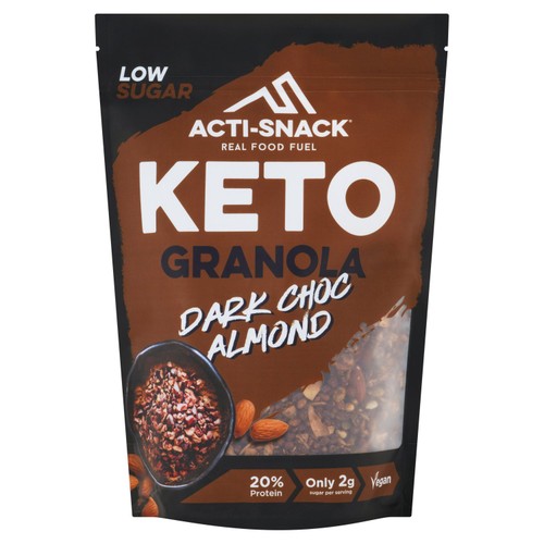 Acti-Snack Keto Dark Choc Almond Granola