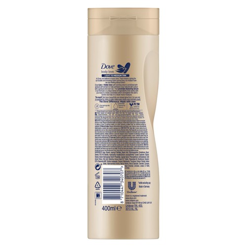 Dove Visible Glow Fair to medium self tan lotion thumbnail 3