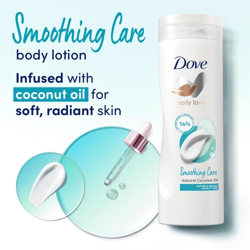 Dove Body Love Body Lotion & Moisturiser to Soften & Refine Smoothing Care thumbnail 4