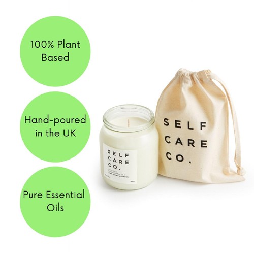 Self Care Co. Lavender & Orange Aromatherapy Candle thumbnail 2