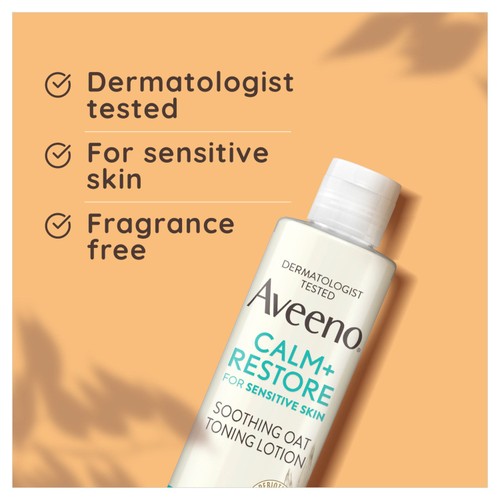 Aveeno Face Calm+Restore Soothing Oat Toning Lotion thumbnail 3