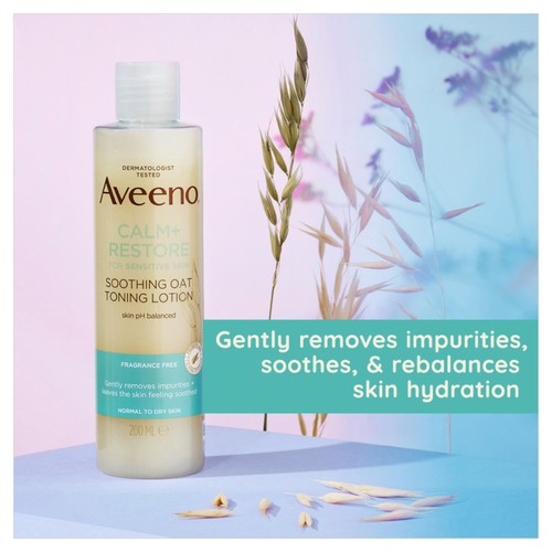 Aveeno Face Calm+Restore Soothing Oat Toning Lotion thumbnail 5