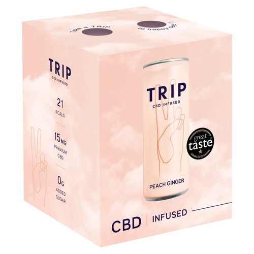 TRIP CBD Infused Peach Ginger thumbnail 2