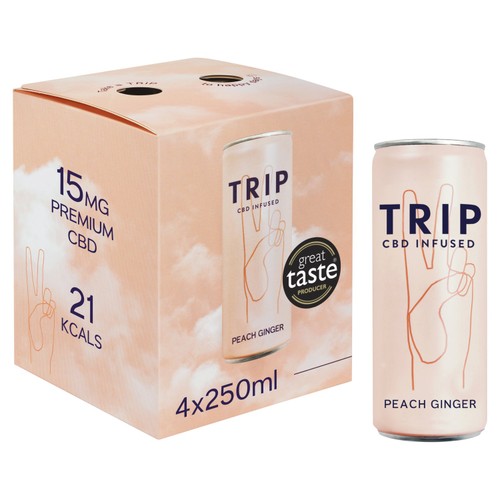 TRIP CBD Infused Peach Ginger thumbnail 5