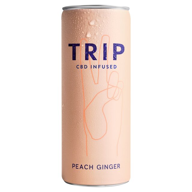 TRIP CBD Infused Peach Ginger