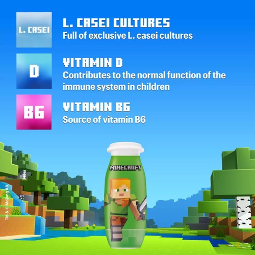 Actimel Kids Strawberry Banana Yoghurt Drink thumbnail 5