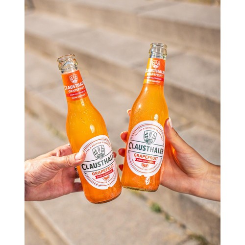 Clausthaler Grapefruit Radler Alcohol Free 0.0%  thumbnail 4