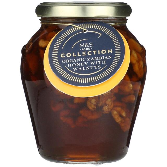 M&S Organic Zambian Honey with Walnuts