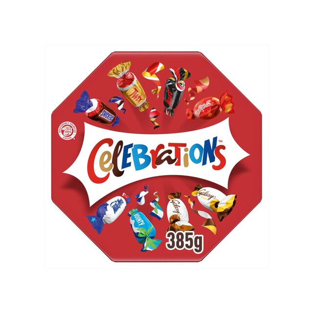 Celebrations Milk Chocolate Centrepiece Box Chocolate & Biscuits Bars thumbnail 5