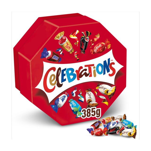 Celebrations Milk Chocolate Centrepiece Box Chocolate & Biscuits Bars thumbnail 6