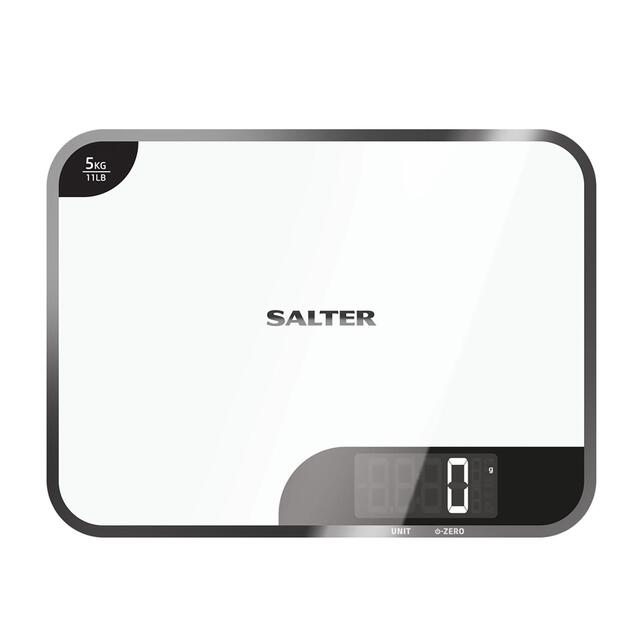 Salter 1064 WHDR Salter Super Clear White Glass Scale thumbnail 2