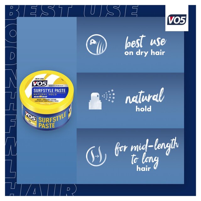 VO5 Extreme Surf Style Texturising Paste for Hair thumbnail 4