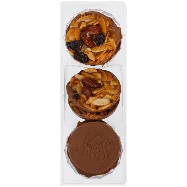 M&S Collection Milk Chocolate & Salted Caramel Florentines thumbnail 2