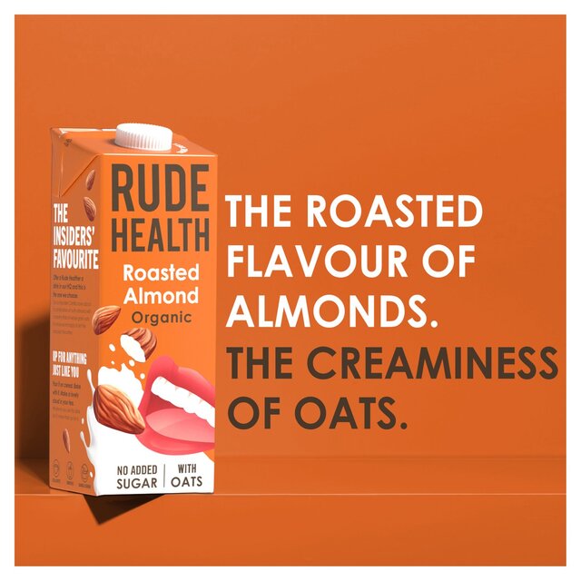 Rude Health Organic Roasted Almond Oat Drink Longlife thumbnail 4