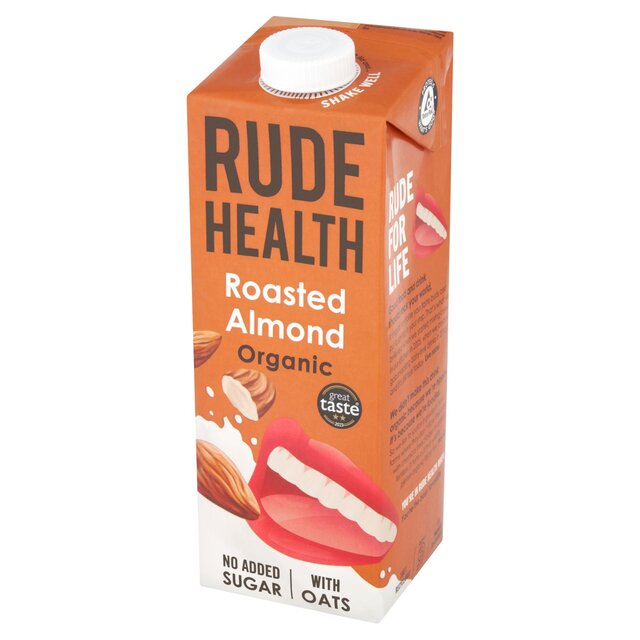 Rude Health Organic Roasted Almond Oat Drink Longlife thumbnail 5