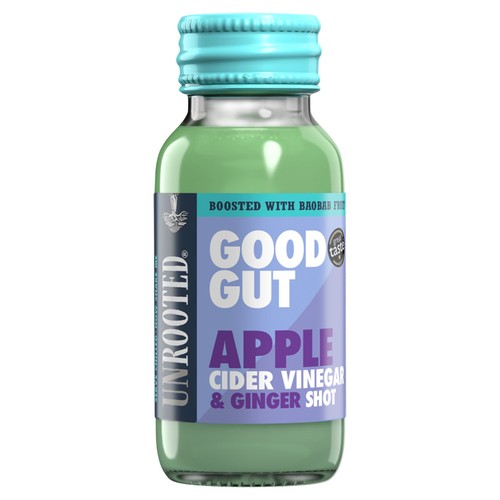 Unrooted Good Gut Apple Cider Vinegar Shot