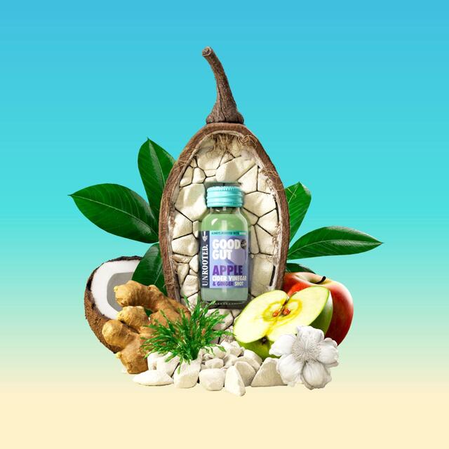 Unrooted Good Gut Apple Cider Vinegar Shot thumbnail 3