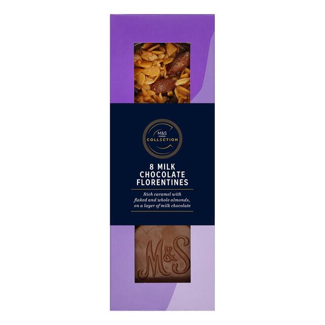 M&S Collection Milk Chocolate Florentines
