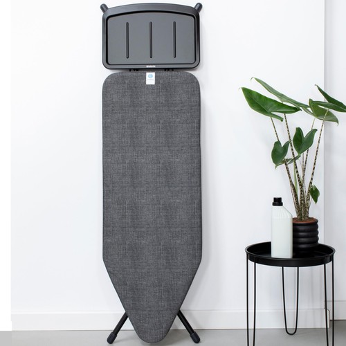 Brabantia 124cm x 45cm Denim Black  Ironing Board Cover 2mm foam  thumbnail 2