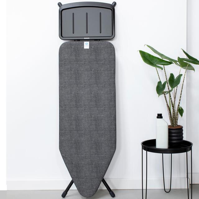 Brabantia 124cm x 45cm Denim Black  Ironing Board Cover 2mm foam thumbnail 2