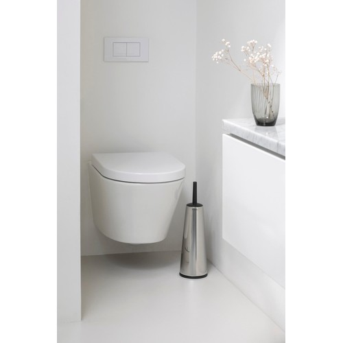 Brabantia ReNew Toilet Brush & Holder, Brilliant Steel thumbnail 4