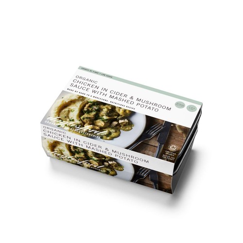 Daylesford Organic Chicken in Cider & Mushroom Sauce with Mashed Potato thumbnail 2