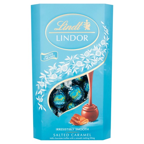 Lindt Lindor Salted Caramel Chocolate Truffles