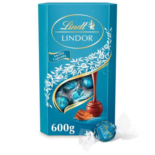 Lindt Lindor Salted Caramel Chocolate Truffles