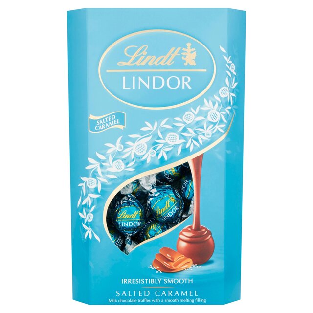 Lindt Lindor Salted Caramel Chocolate Truffles thumbnail 2