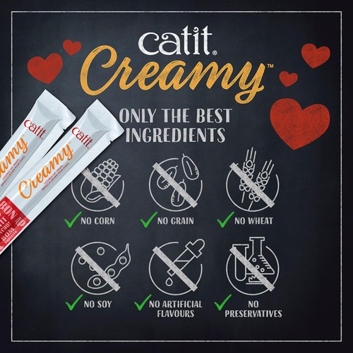 Catit Creamy Tuna Cat Treat  thumbnail 2