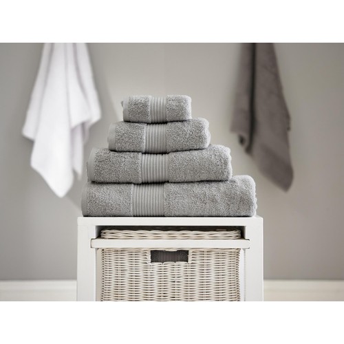 Bliss 100% Pima Cotton Bath Sheet, Cloud thumbnail 2