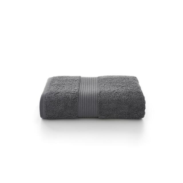 Bliss 100% Pima Cotton Bath Towel, Carbon