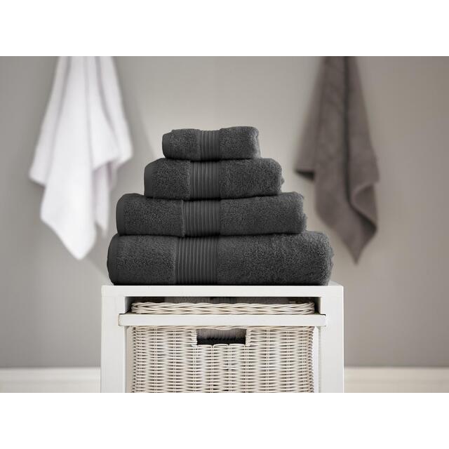 Bliss 100% Pima Cotton Bath Towel, Carbon thumbnail 2