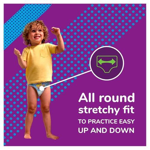 Huggies Pull-Ups Night Time Unisex Training Nappy Pants- Size 6 MEGA thumbnail 5