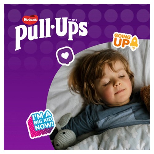 Huggies Pull-Ups Night Time Unisex Training Nappy Pants- Size 6 MEGA thumbnail 6
