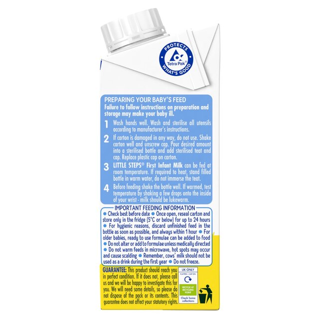 SMA Little Steps First Infant Milk From Birth thumbnail 6