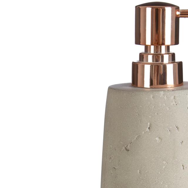 Premier Housewares Lotion/Soap Dispenser, Neptune, Copper and Concrete thumbnail 3