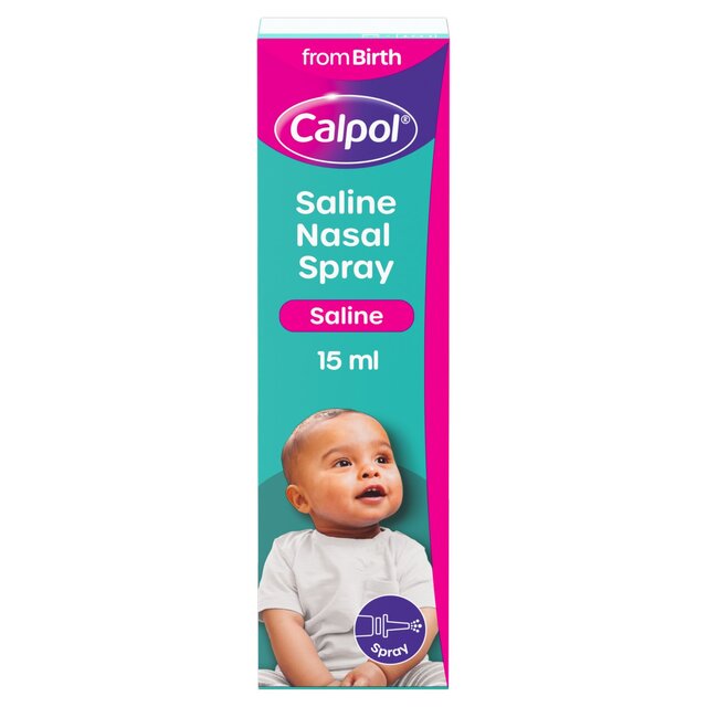 Calpol Saline Nasal Spray Suitable from Birth