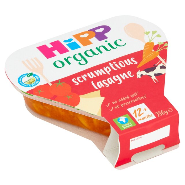 HiPP Organic Scrumptious Lasagne Toddler Tray Meal 12+ Months thumbnail 9