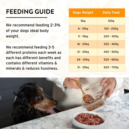 Benyfit Natural Chicken Complete Raw Dog Food thumbnail 4