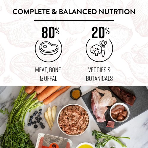 Benyfit Natural Beef & Tripe Complete Raw Dog Food thumbnail 2