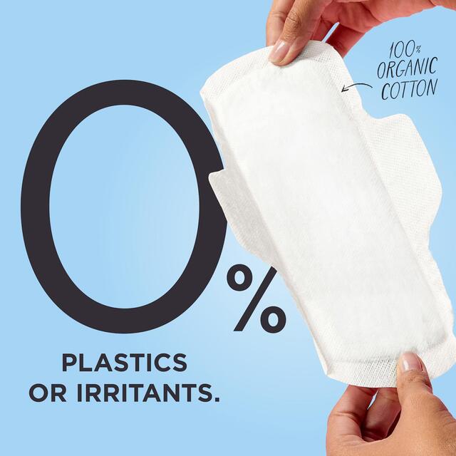 &SISTERS by Mooncup Organic Cotton Pads, Heavy/Night thumbnail 4