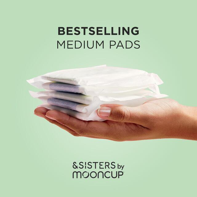 &SISTERS by Mooncup Organic Cotton Pads, Medium/Day thumbnail 5