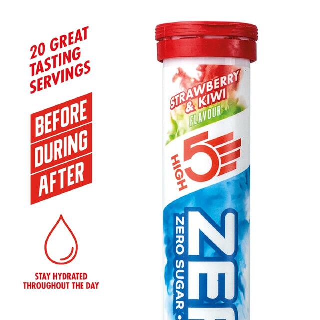 HIGH5 ZERO Strawberry & Kiwi Electrolyte Sports Drink Tablets thumbnail 3