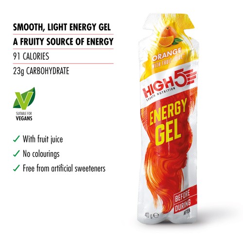 HIGH5 Energy Gel Orange thumbnail 3